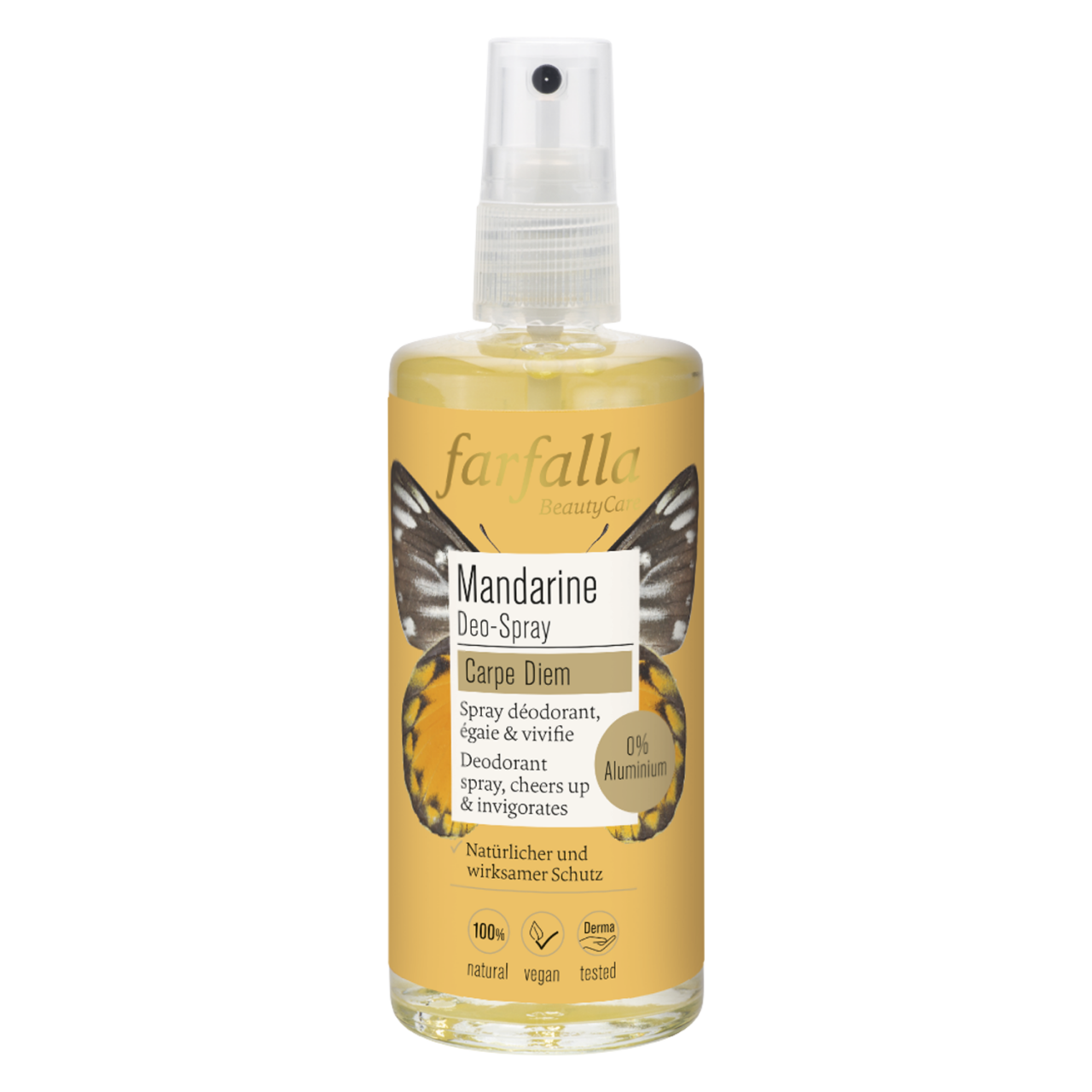 Mandarine Carpe Diem - Deo-Spray von Farfalla