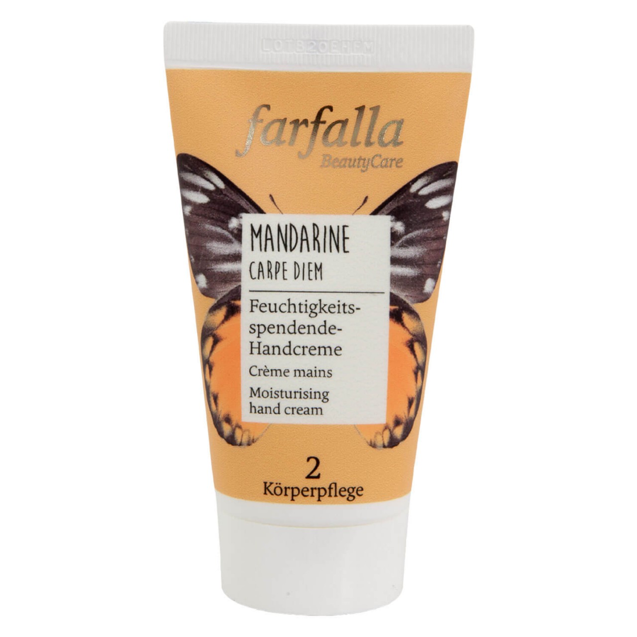 Mandarine Carpe Diem - Feuchtigkeitsspendende Handcreme Mandarine Carpe Diem - Feuchtigkeitsspendende Handcreme von Farfalla