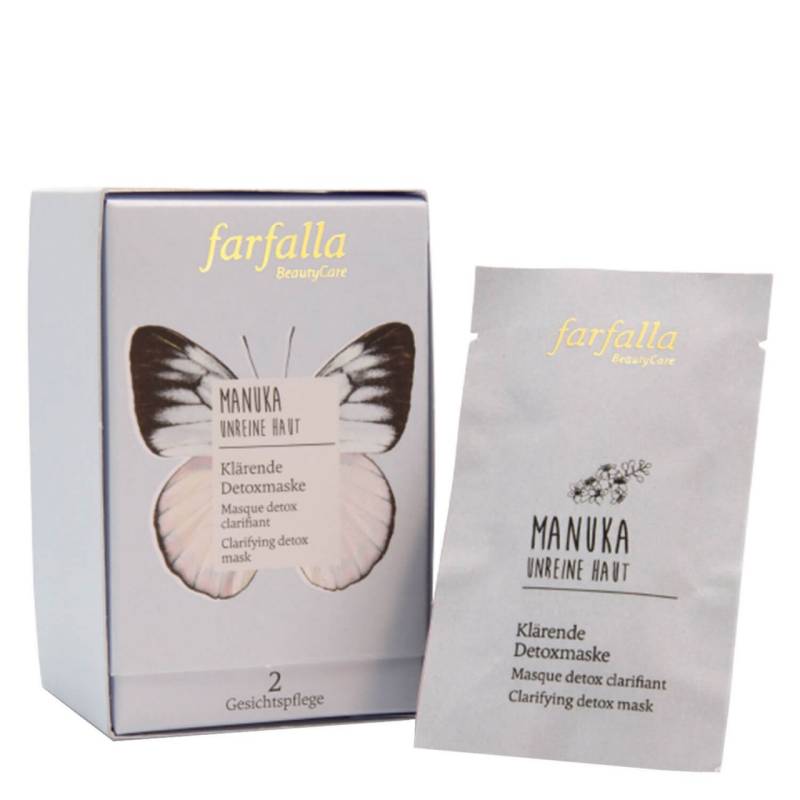 Manuka Unreine Haut - Klärende Detoxmaske von Farfalla