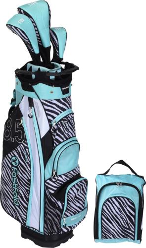 Fast Fold Cartbag LADIES mint/weiss/schwarz - animal print