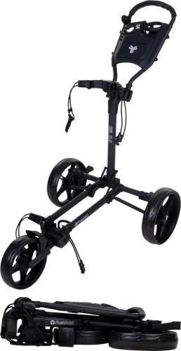 Fast Fold Pushtrolley SQUARE Slim charcoal/schwarz von Fast Fold