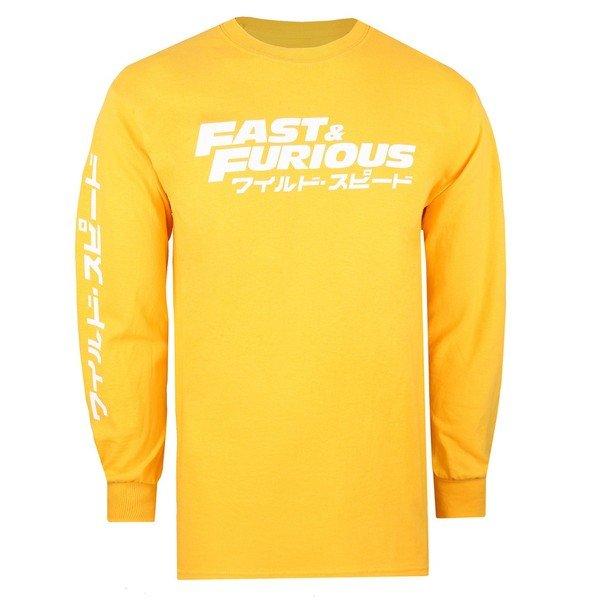 Tshirt Langärmlig Herren Gold M von Fast & Furious