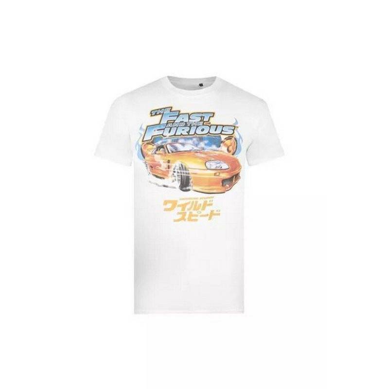 Fast & Furious - Supra TShirt, für Herren, Weiss, Größe XL von Fast & Furious