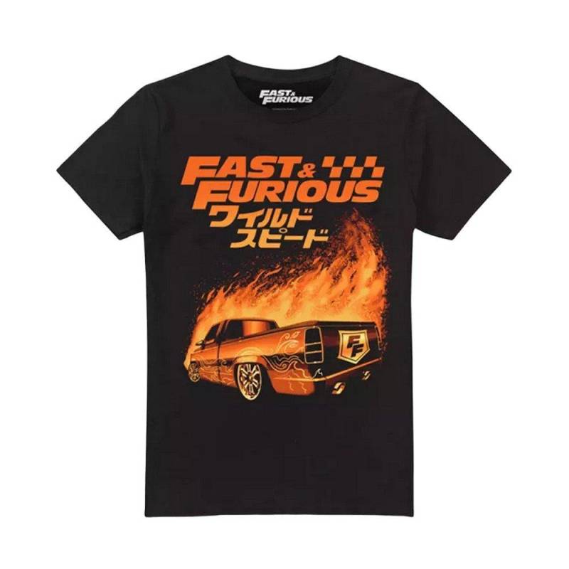 Tshirt Herren Schwarz M von Fast & Furious