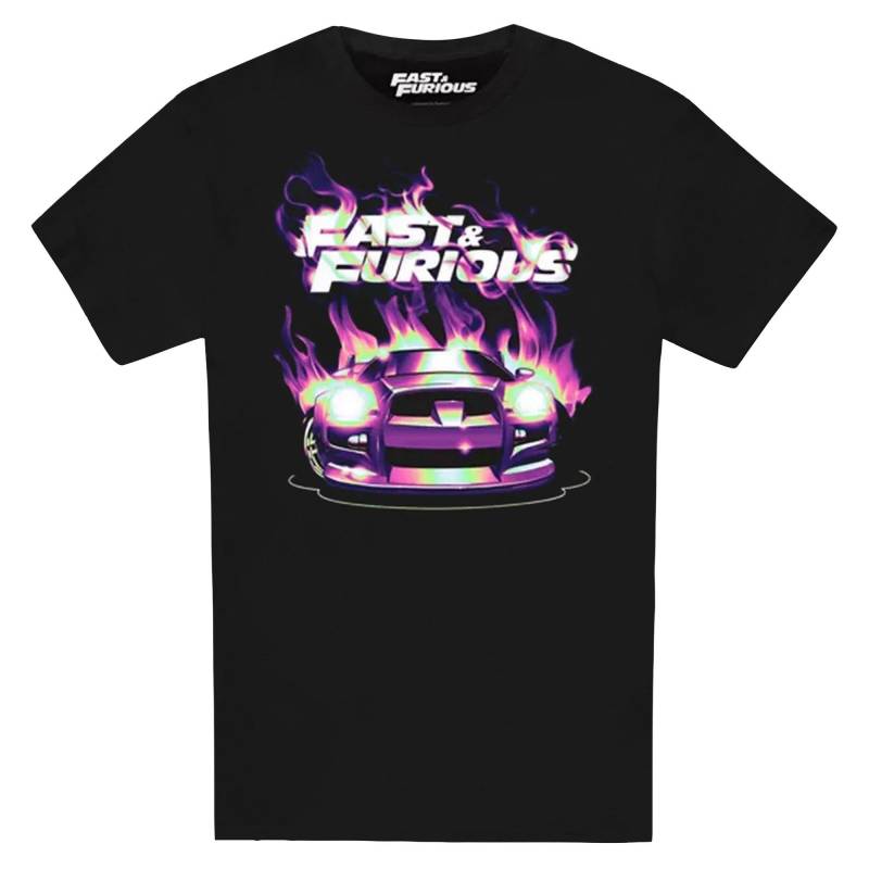 Tshirt Herren Schwarz XL von Fast & Furious