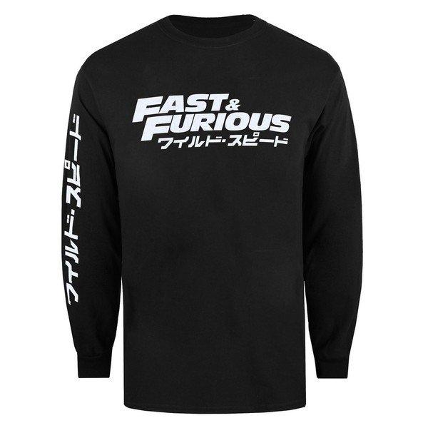 Tshirt Langärmlig Herren Schwarz XL von Fast & Furious