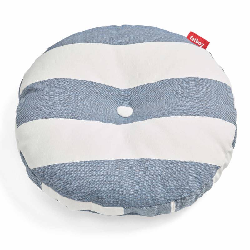 Circle Pillow Sitzkissen, Farbe stripe ocean blue von Fatboy