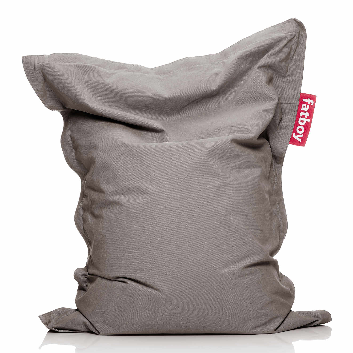 Junior Stonewashed Sitzsack, Farbe taupe von Fatboy