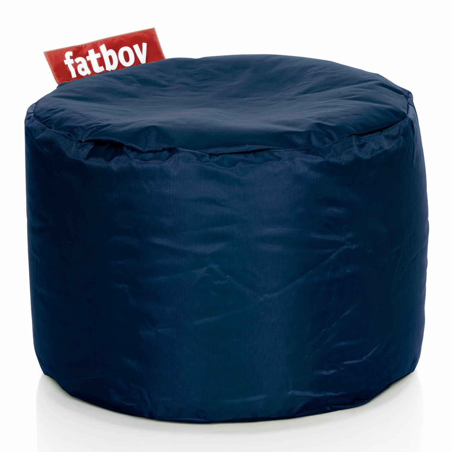 Point Nylon Pouf Hocker, Farbe blue von Fatboy