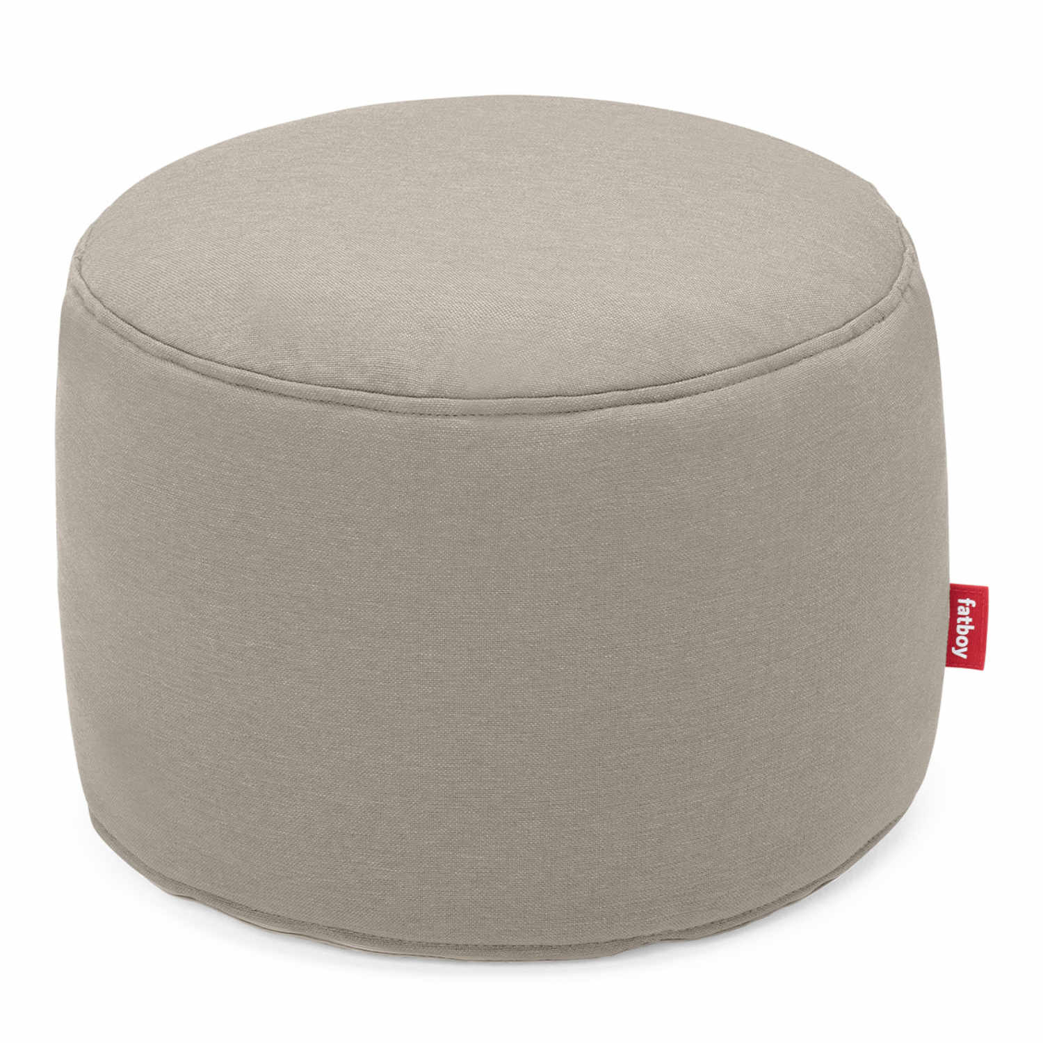 Point Outdoor Pouf Hocker, Farbe grey taupe von Fatboy