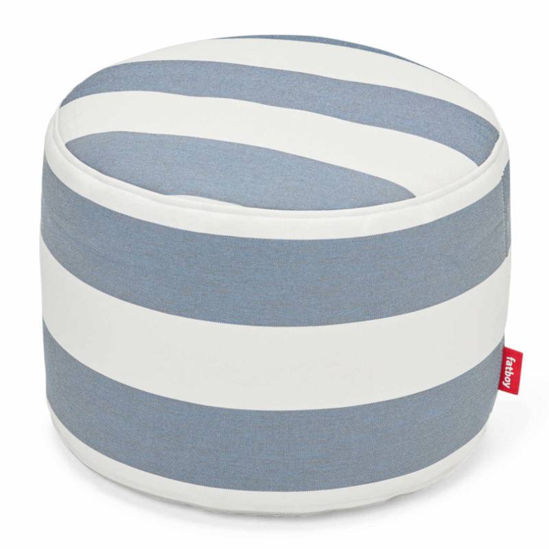 Point Outdoor Pouf Hocker, Farbe stripe blue von Fatboy