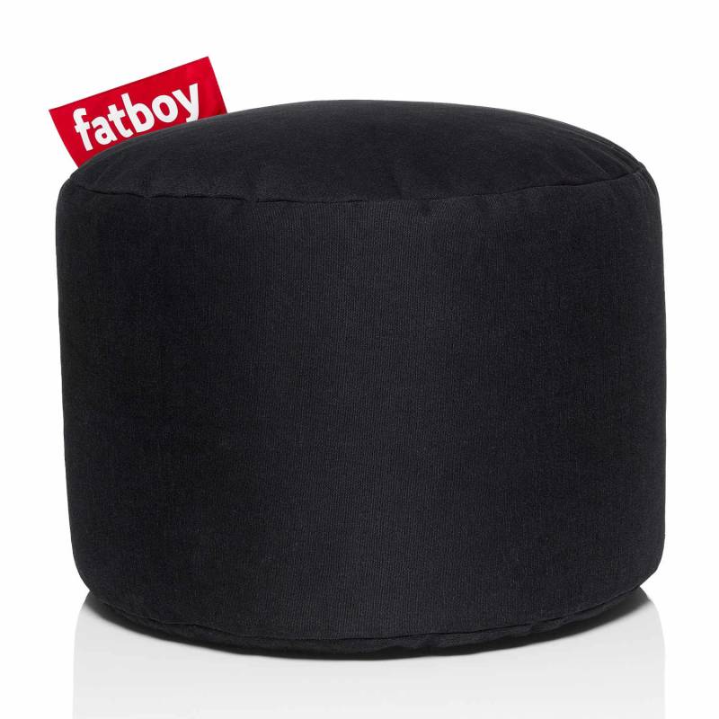 Point Stonewashed Pouf Hocker , Farbe schwarz von Fatboy