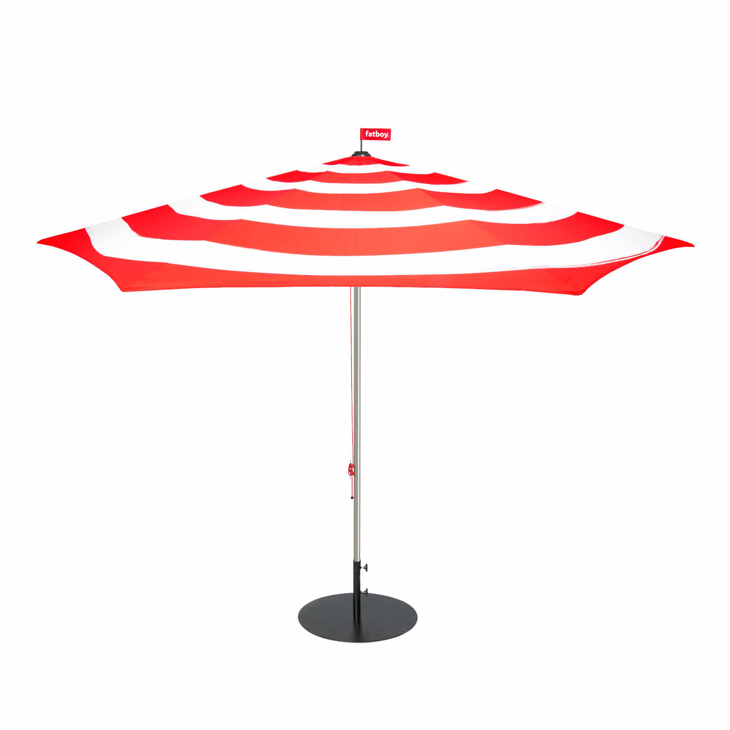 Stripesol Parasol Sonnenschirm, Farbe rot von Fatboy