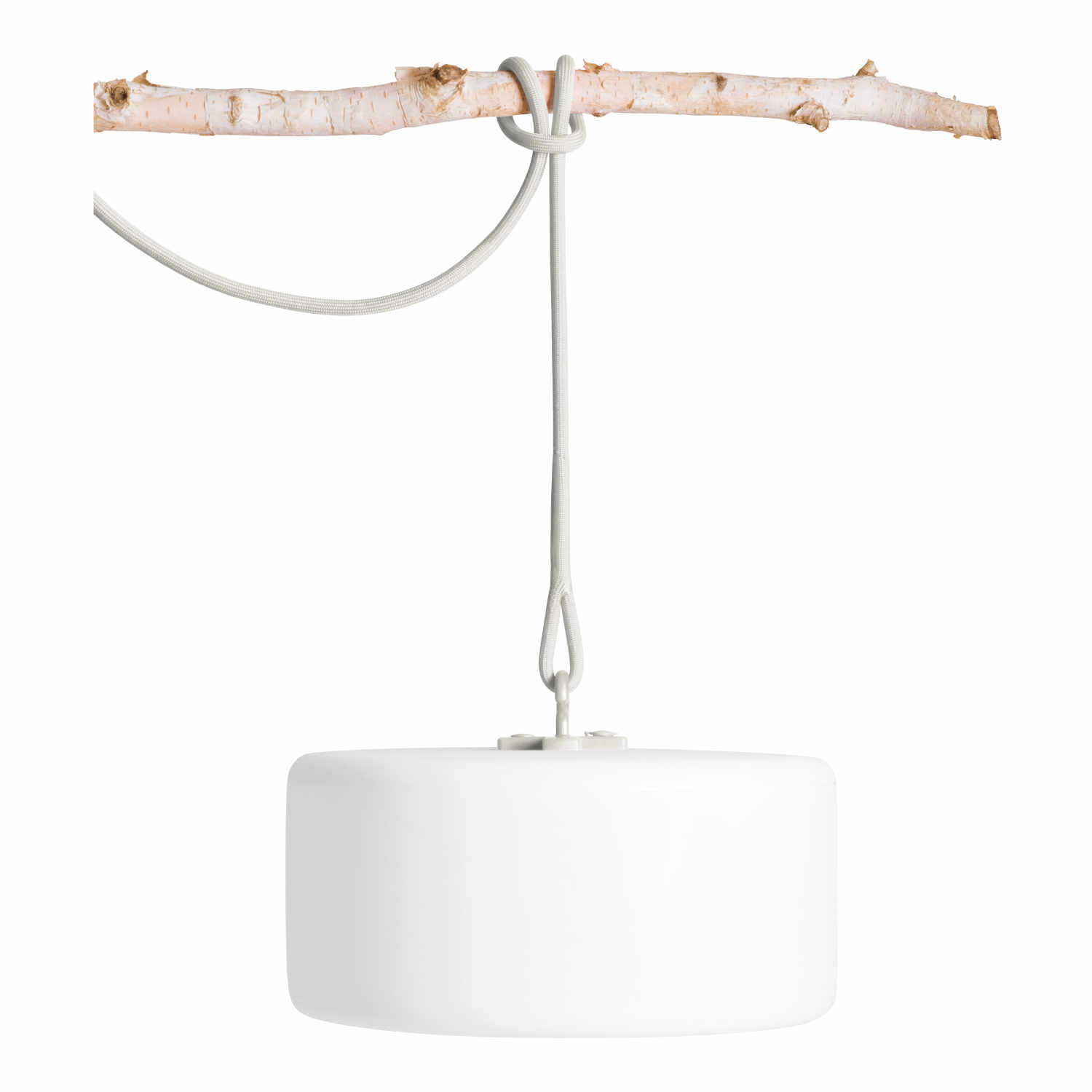 Thierry le Swinger LED Hänge-/Stehleuchte, Farbe light grey von Fatboy