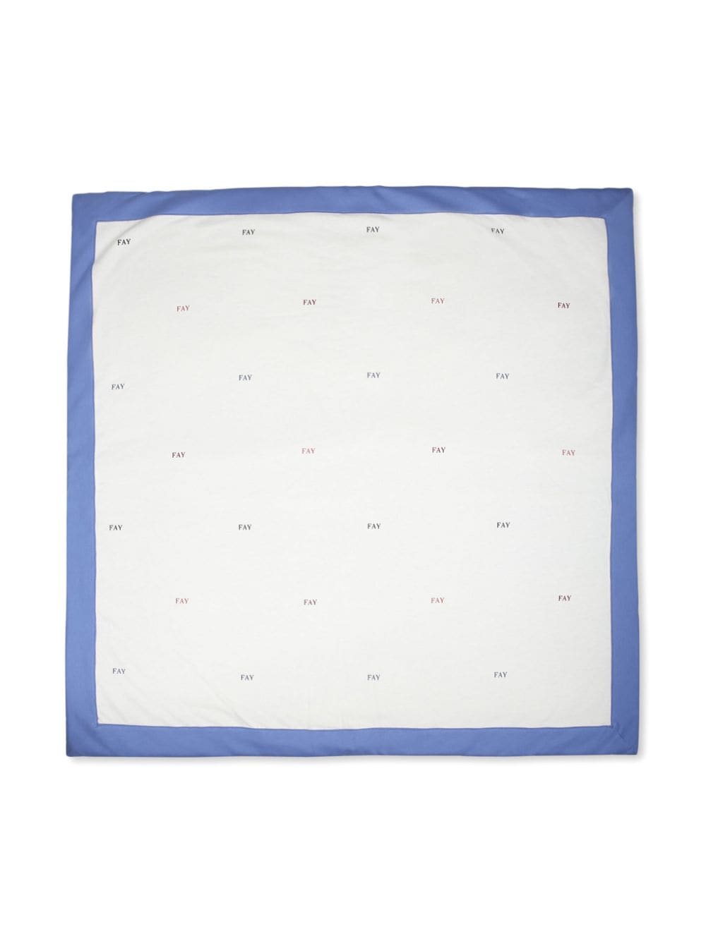 Fay Kids logo-print blanket - White von Fay Kids