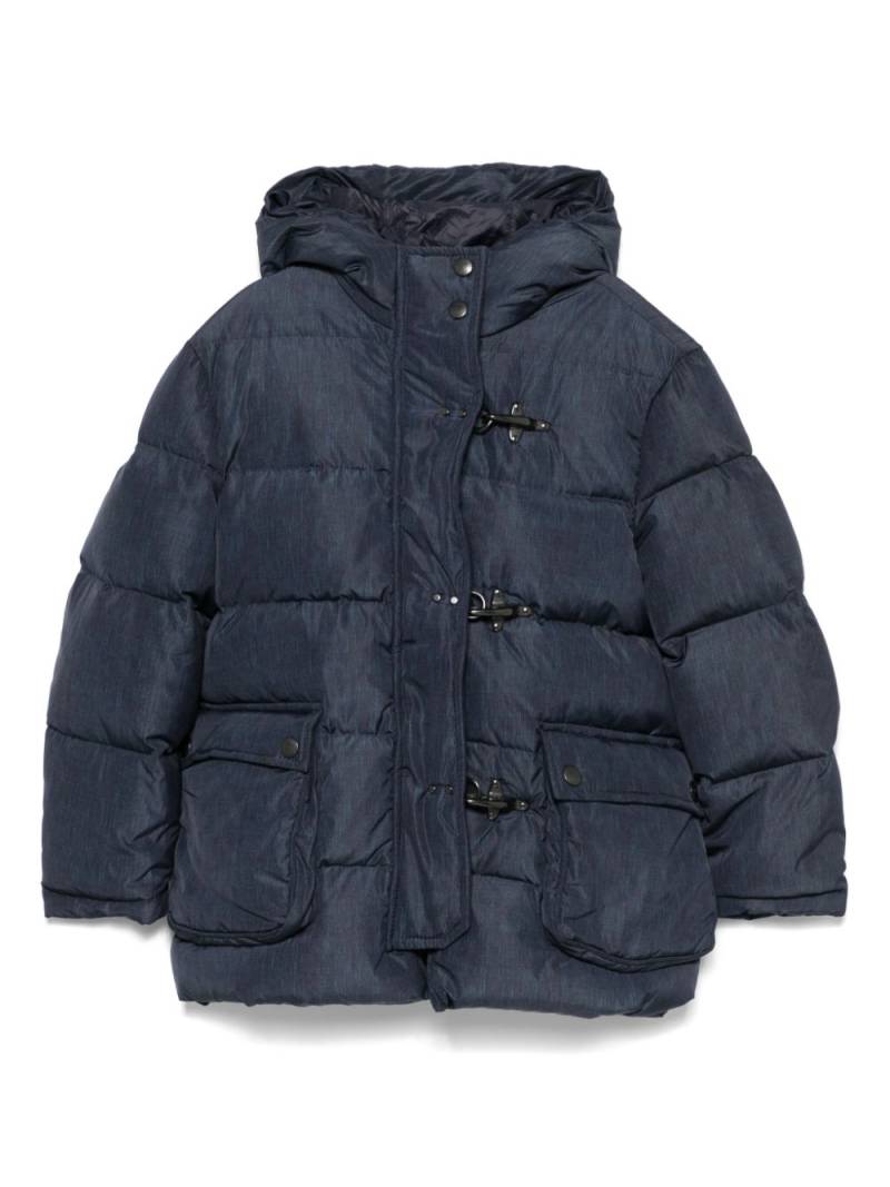 Fay Kids quilted puffer jacket - Blue von Fay Kids