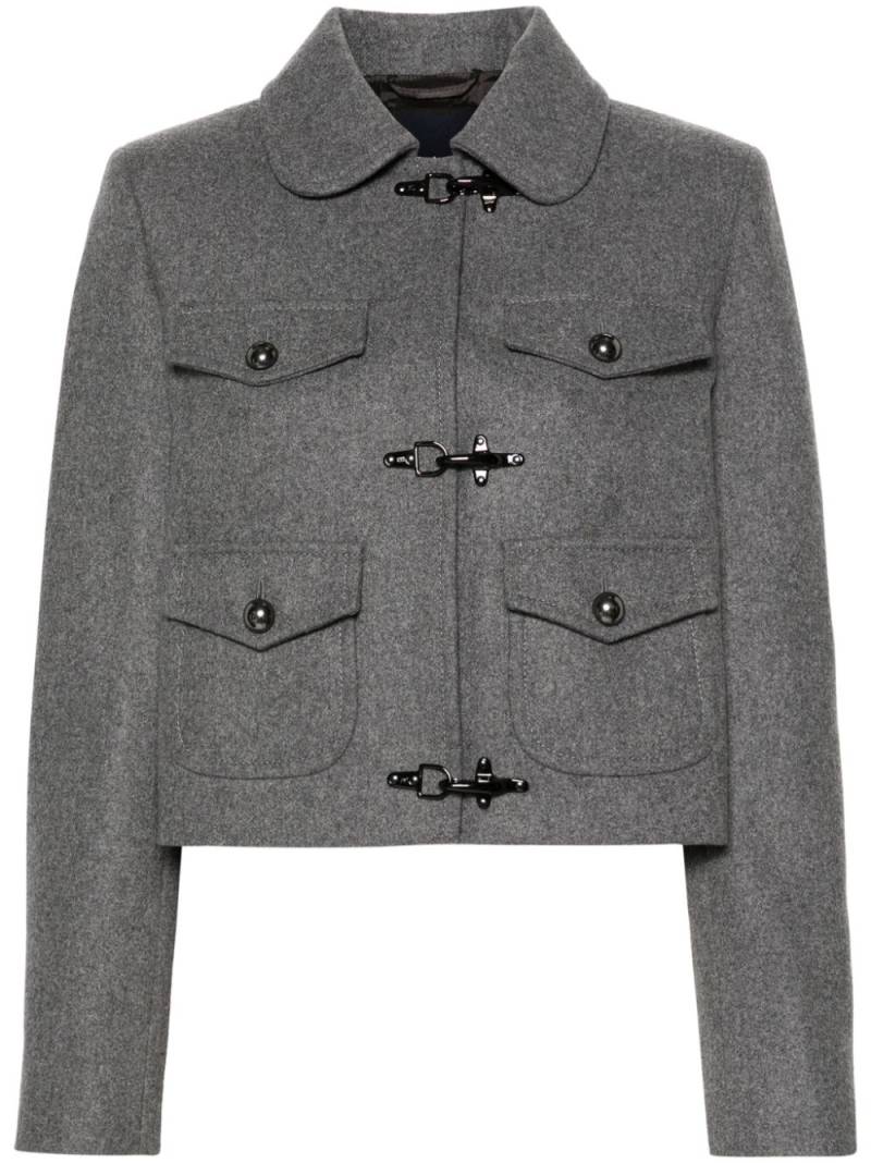 Fay 3 Ganci jacket - Grey von Fay