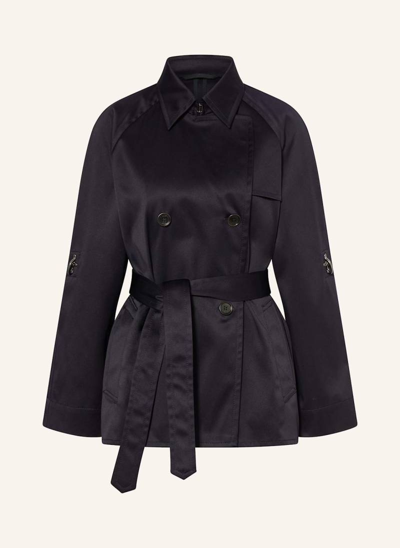 Fay Cropped-Trenchcoat blau von Fay