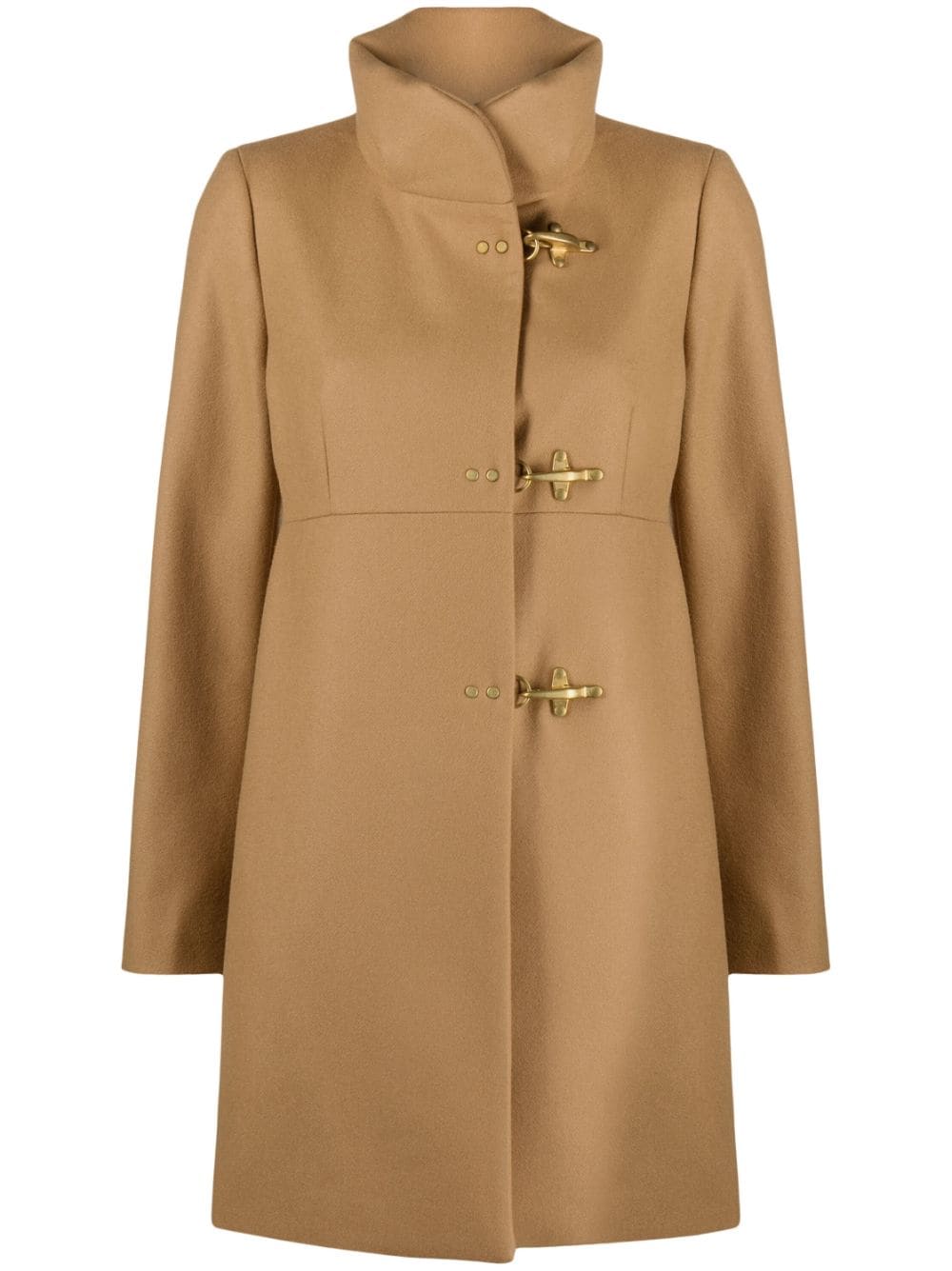 Fay Romantic single-breasted duffle coat - Brown von Fay