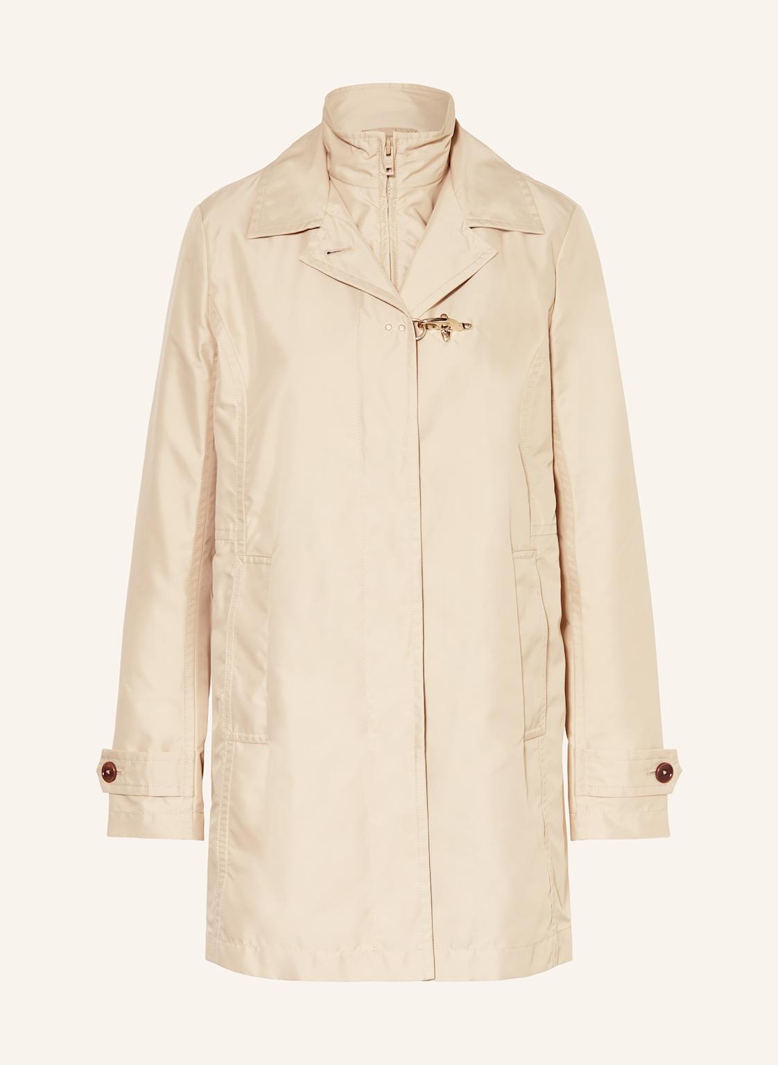 Fay Trenchcoat Virginia Mit Blende beige von Fay