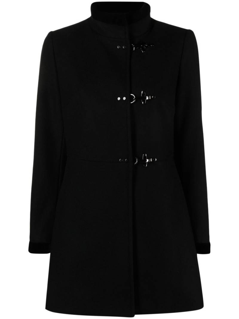 Fay Virginia wool-blend coat - Black von Fay