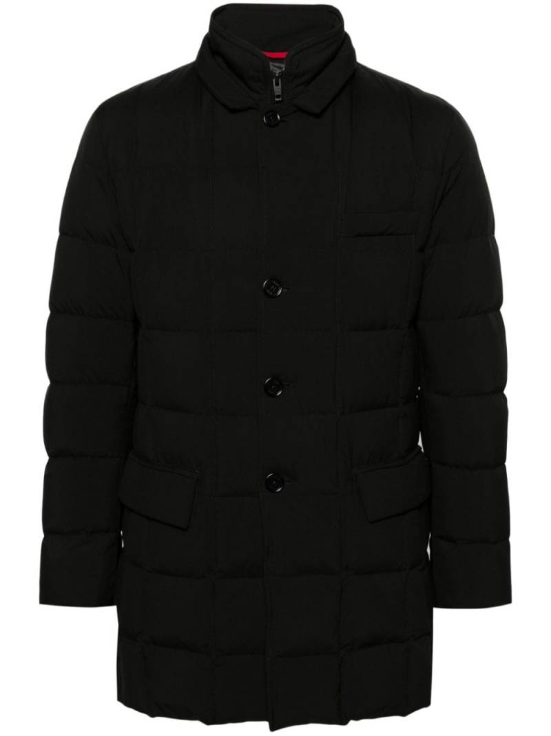 Fay double-front down jacket - Black von Fay