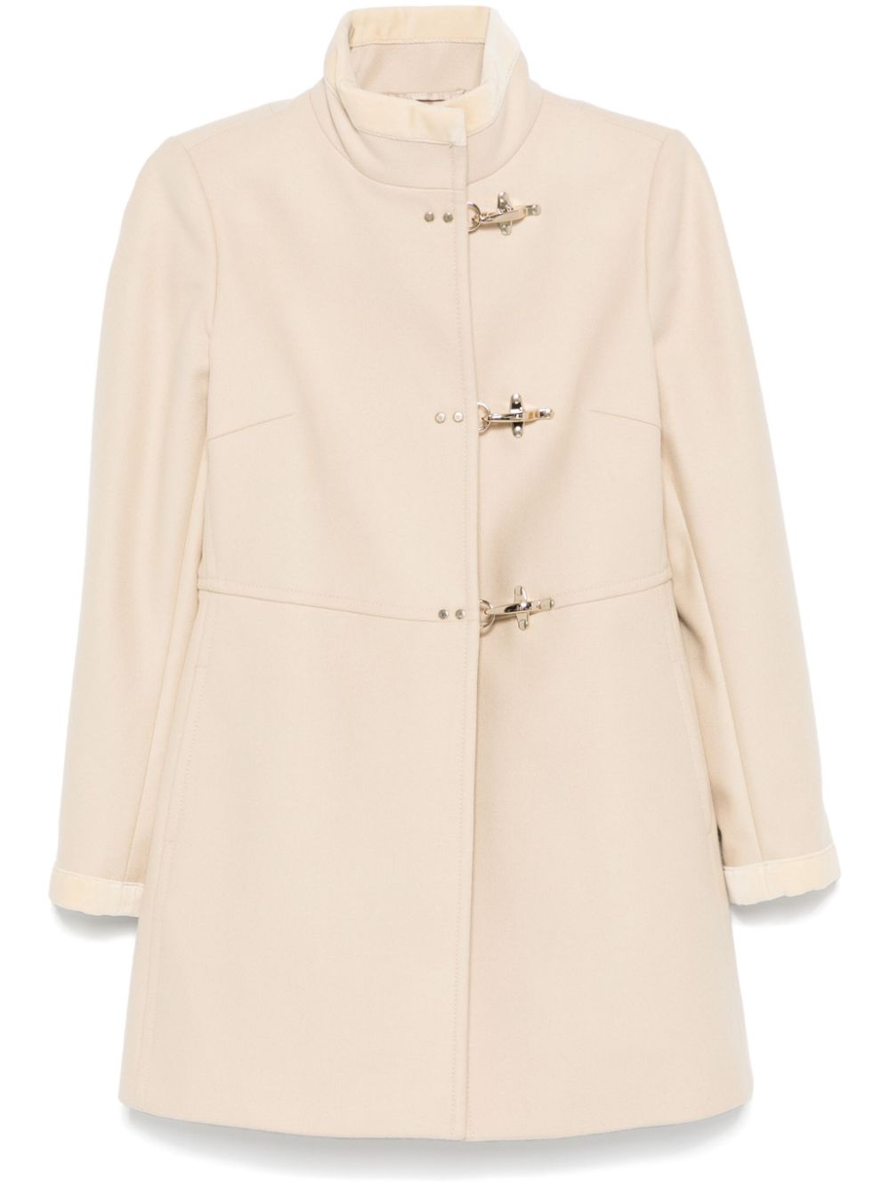 Fay felted coat - Neutrals von Fay