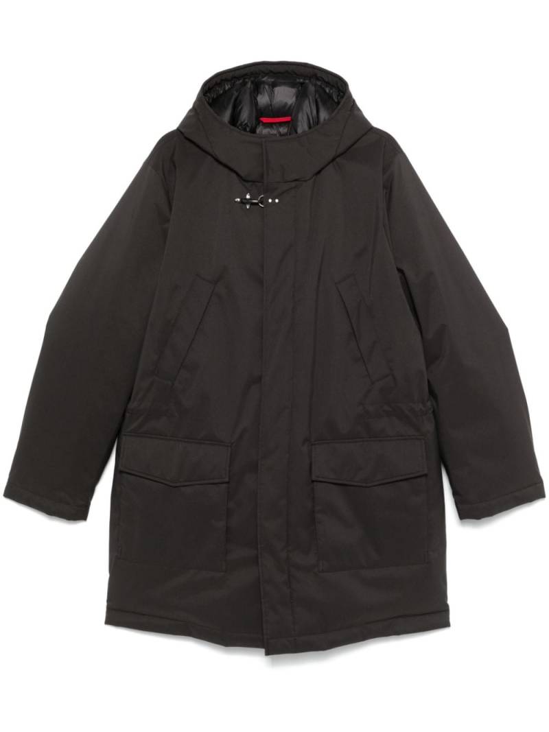 Fay hooded parka - Black von Fay