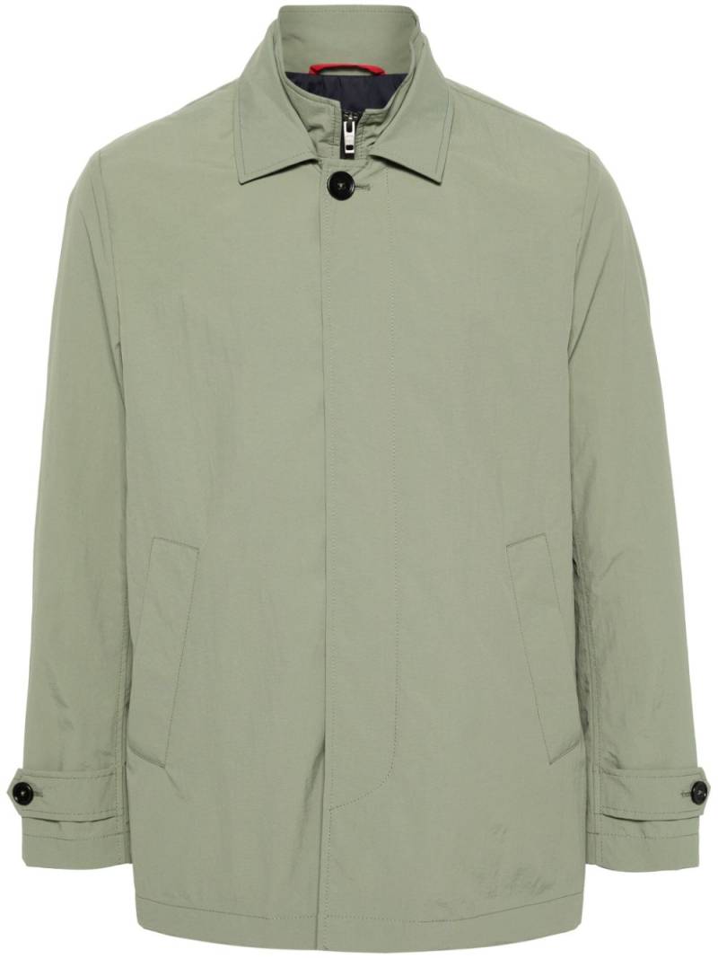 Fay layered-design jacket - Green von Fay