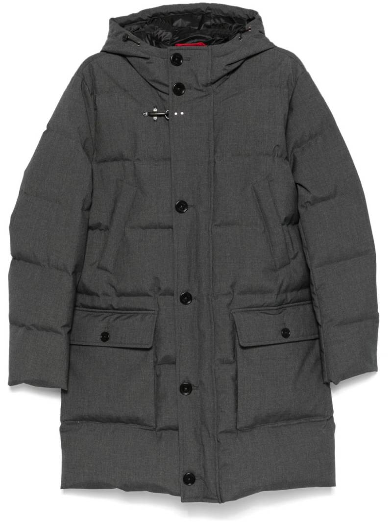 Fay padded coat - Grey von Fay