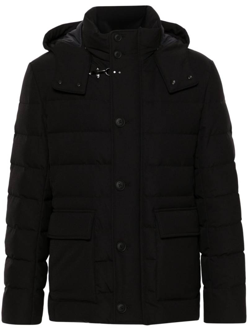 Fay puffer jacket - Black von Fay