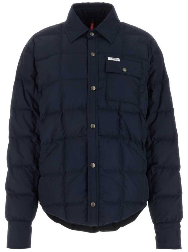 Fay quilted padded jacket - Blue von Fay