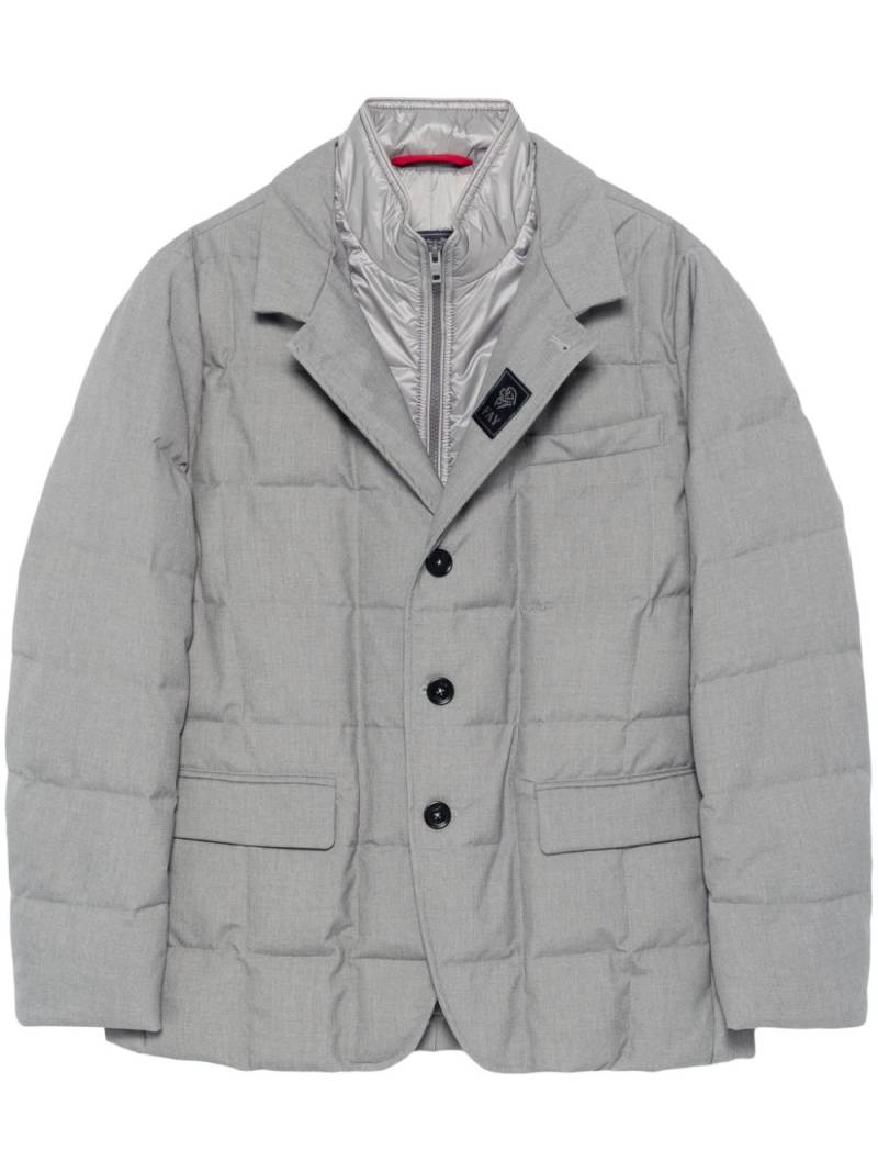 Fay quilted puffer jacket - Grey von Fay