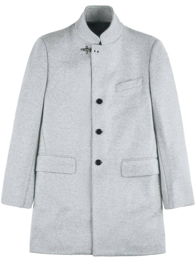 Fay single-breasted coat - Grey von Fay