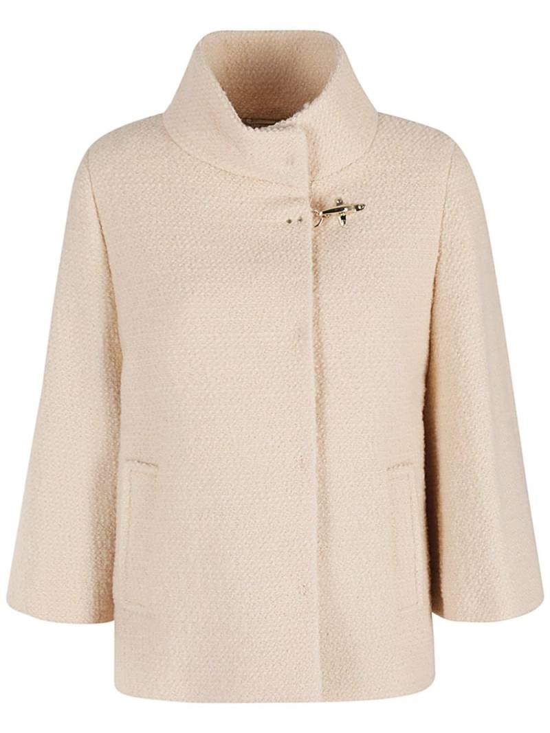 Fay tweed jacket - Neutrals von Fay