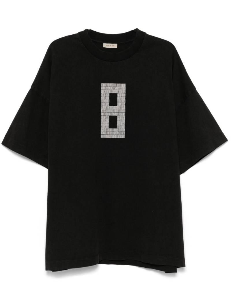 Fear Of God 8 T-shirt - Black von Fear Of God