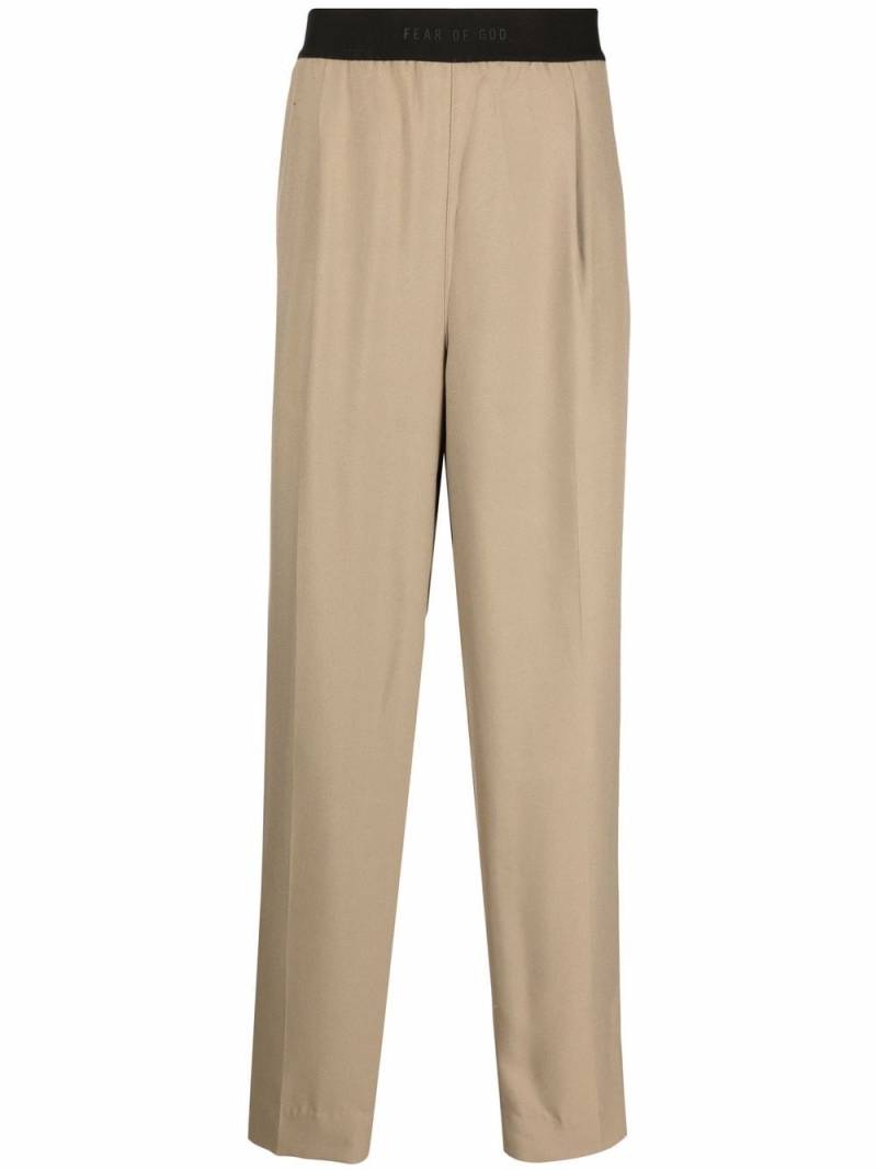 Fear Of God Everyday straight leg trousers - Neutrals von Fear Of God