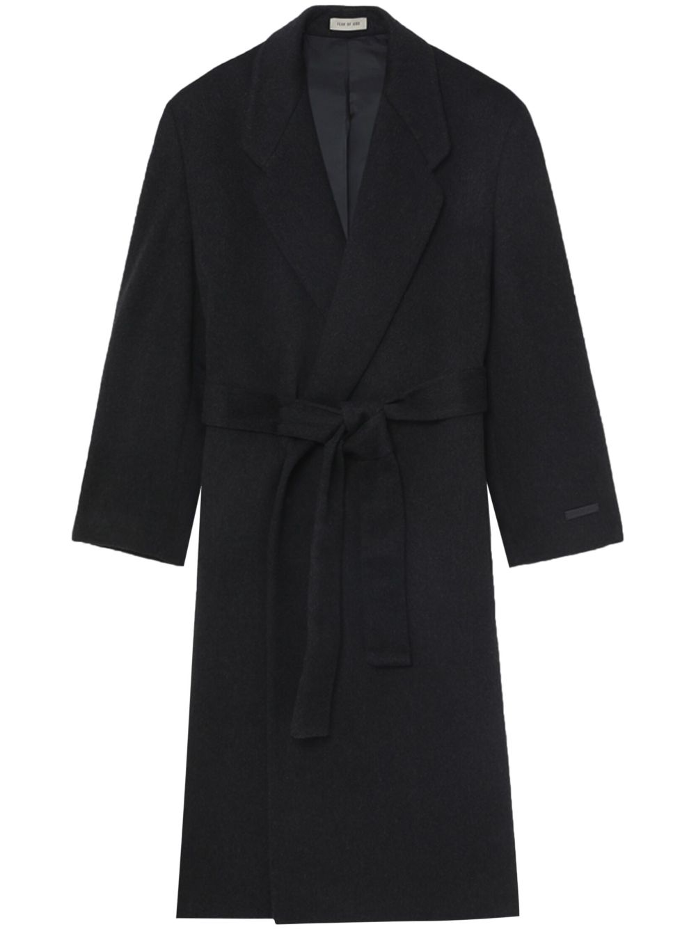 Fear Of God belted virgin-wool coat - Black von Fear Of God