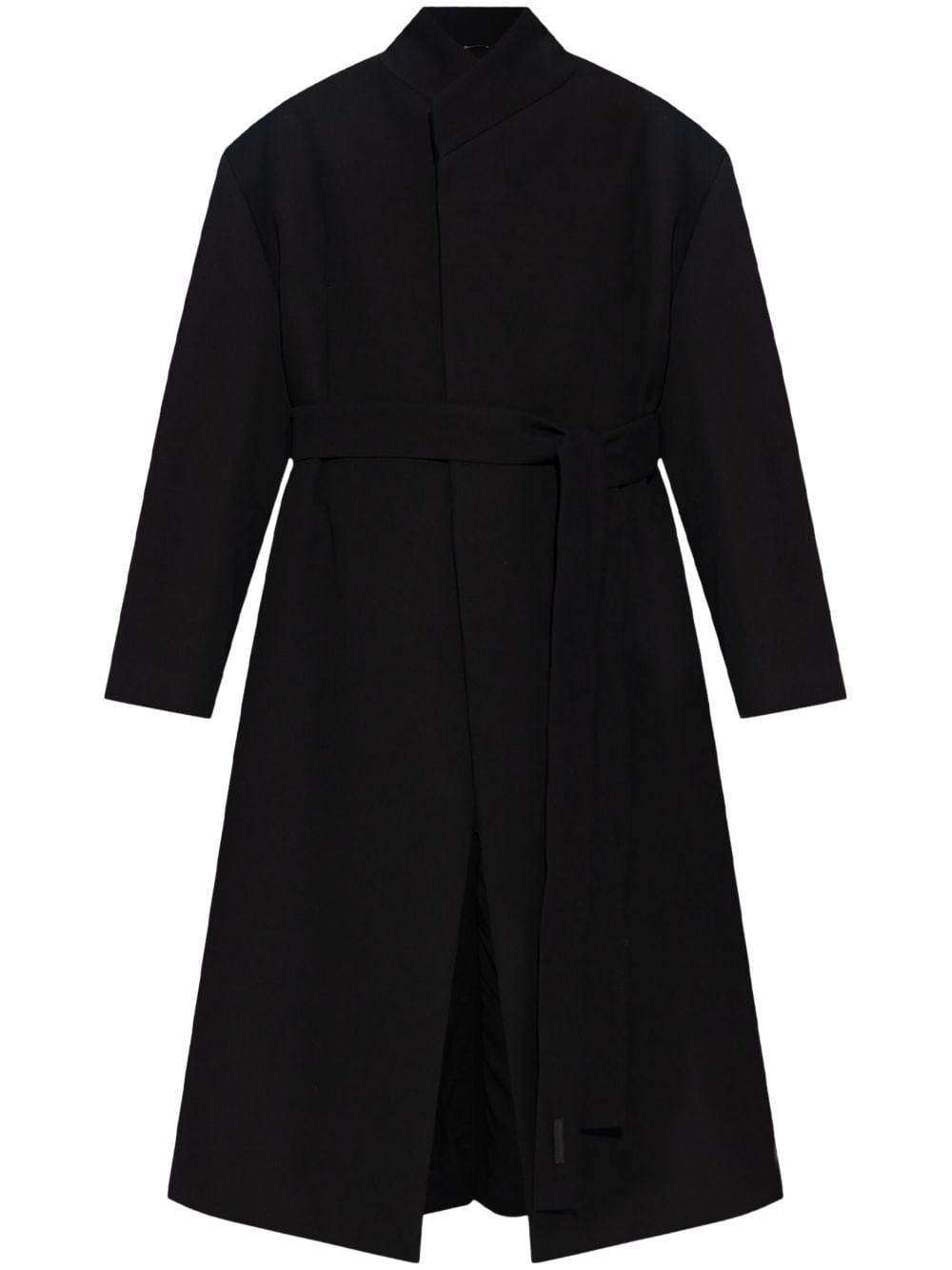 Fear Of God belted wool coat - Black von Fear Of God