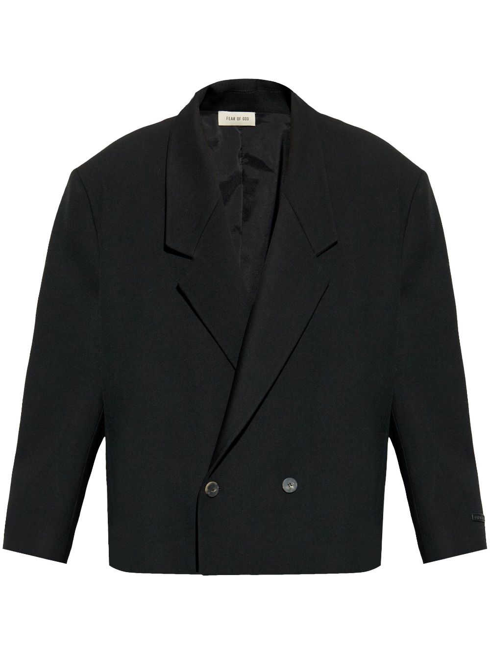 Fear Of God cropped blazer - Black von Fear Of God