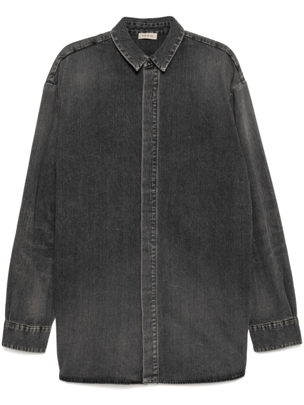 Fear Of God denim shirt - Black von Fear Of God