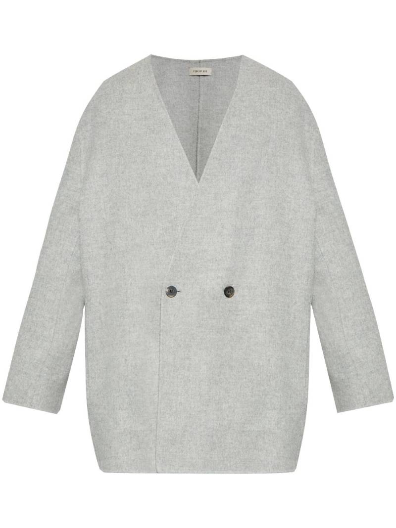 Fear Of God double-breasted coat - Grey von Fear Of God