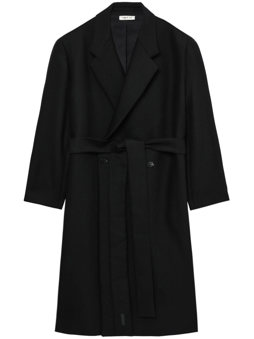 Fear Of God double-breasted wool coat - Black von Fear Of God