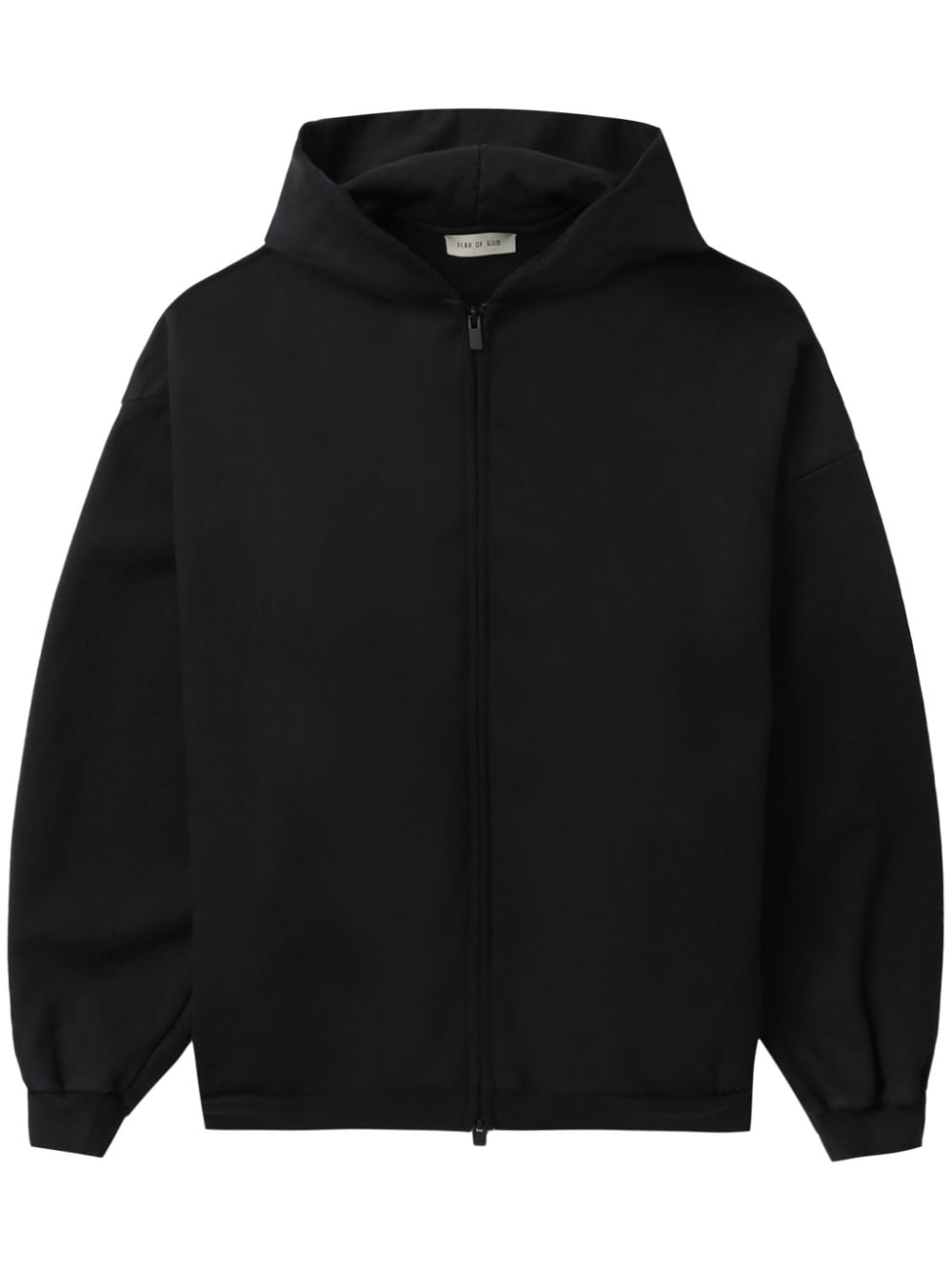 Fear Of God full-zip cotton hoodie - Black von Fear Of God