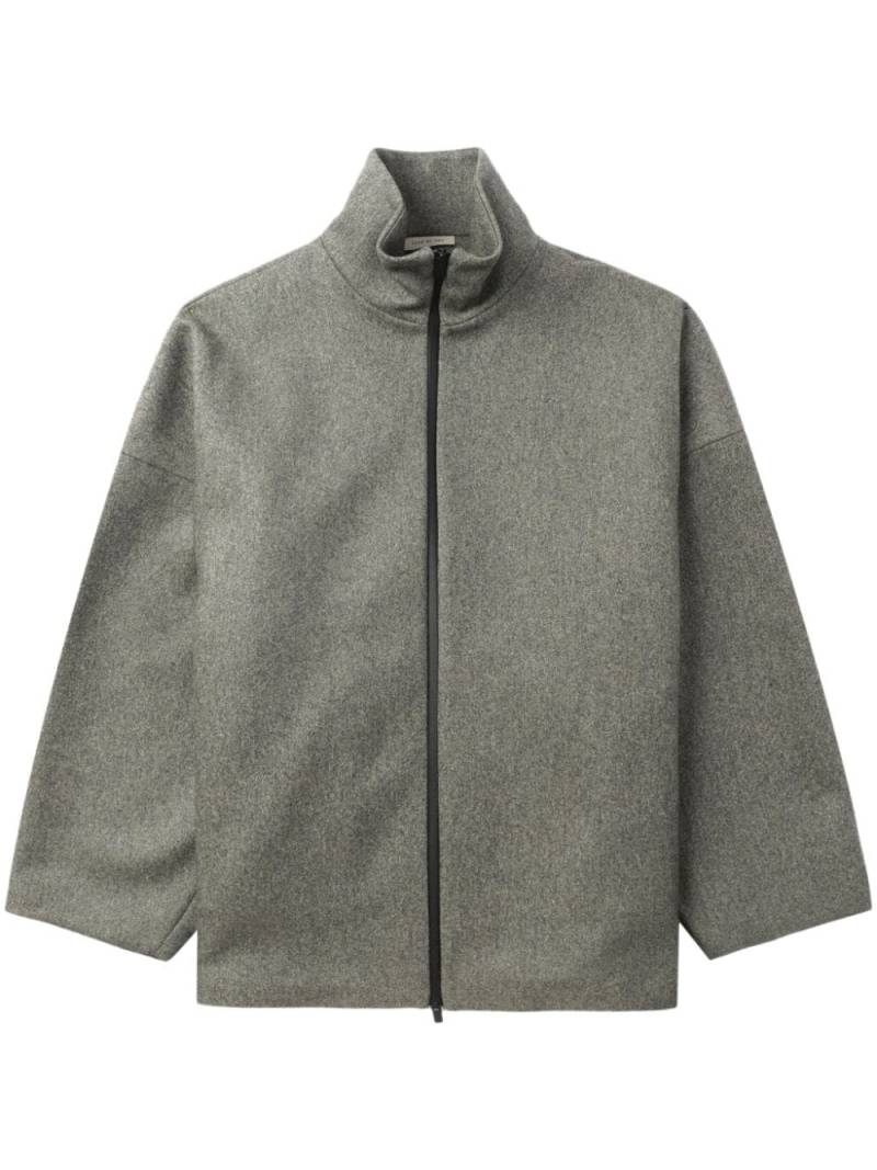 Fear Of God high-neck wool-blend jacket - Grey von Fear Of God