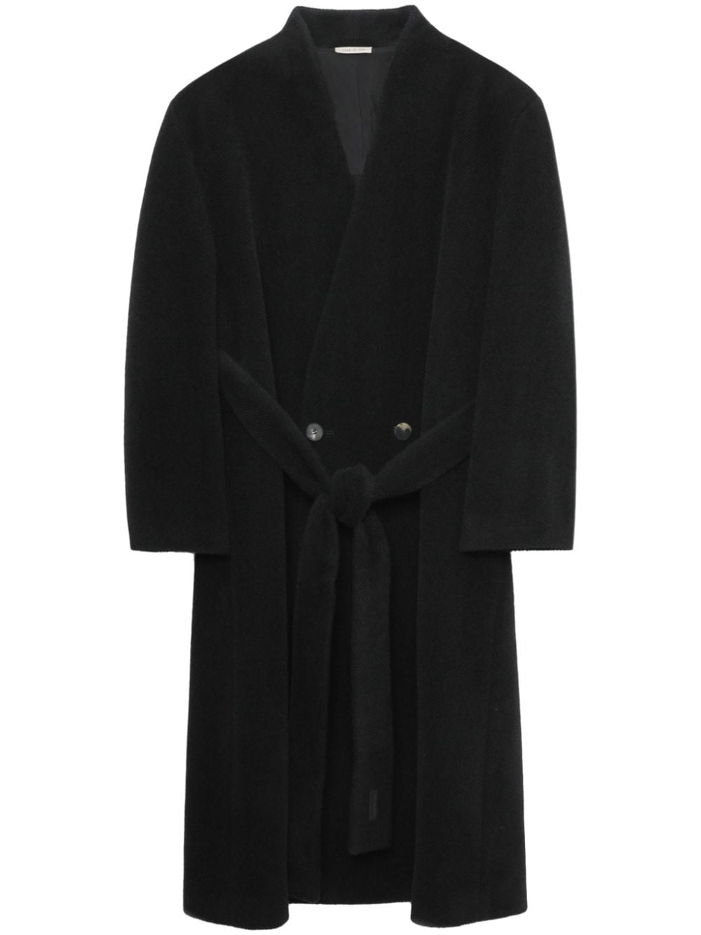 Fear Of God lapelless coat - Black von Fear Of God