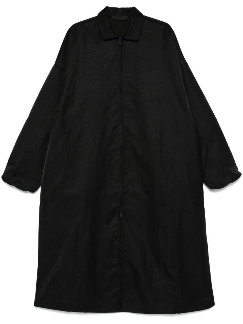 Fear Of God logo-lettering coat - Black von Fear Of God