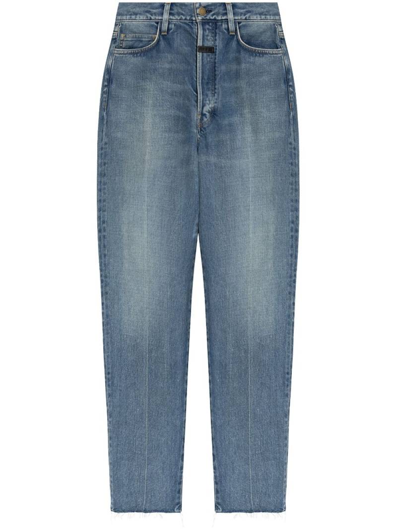 Fear Of God logo straight-leg jeans - Blue von Fear Of God