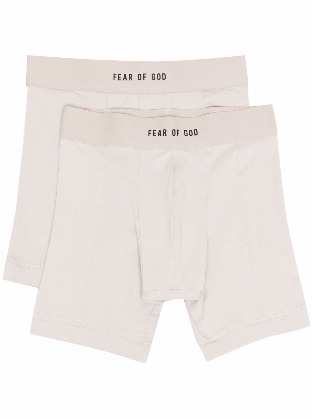 Fear Of God logo-waist cotton boxer briefs - Neutrals von Fear Of God