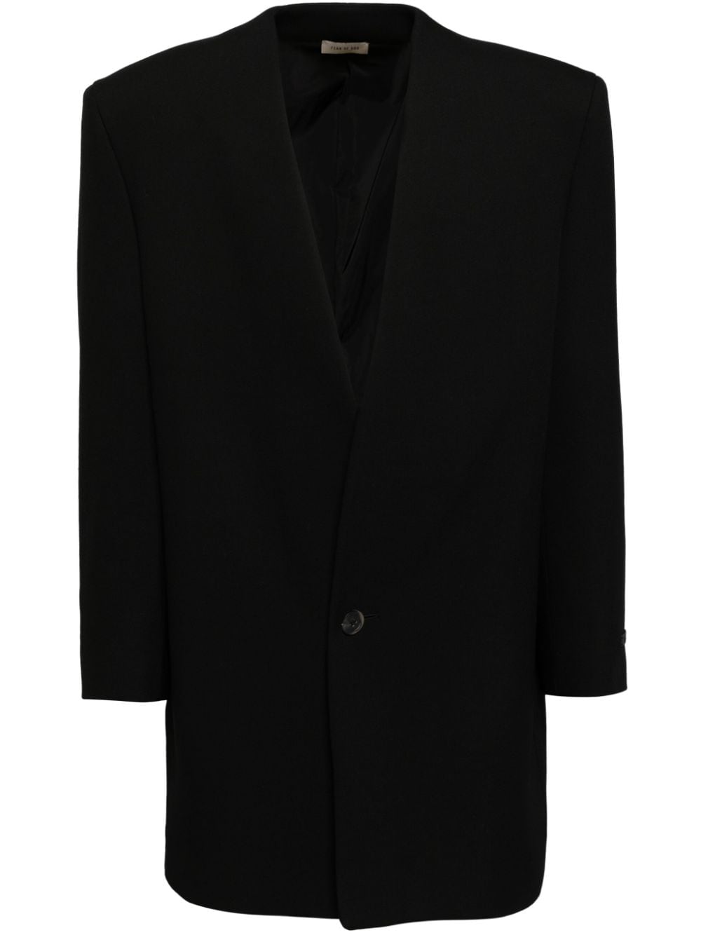 Fear Of God wool gabardine blazer - Black von Fear Of God